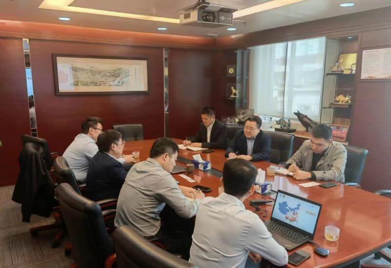 党委书记、、、董事长史悦智到市场一线调研走访