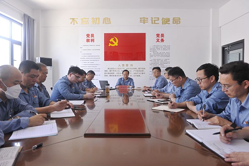 以“五个一”凝聚思想合力赋能企业转型发展——中原彩天下官网公司党委扎实发展思想政治工作