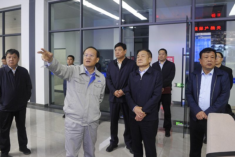 濮阳市人大副主任张相坤到中原彩天下官网调研